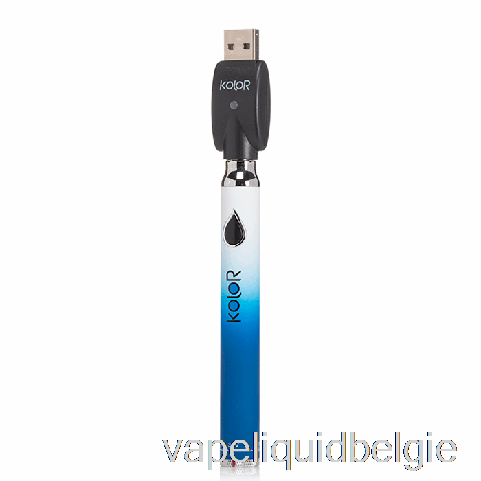 Vape Smaken Leaf Buddi Kolor Twist Slim 650mah Batterij Blauw